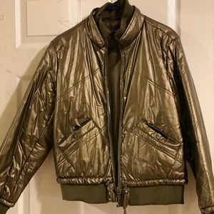 Vigoss Large Metallic Puffer Jacket